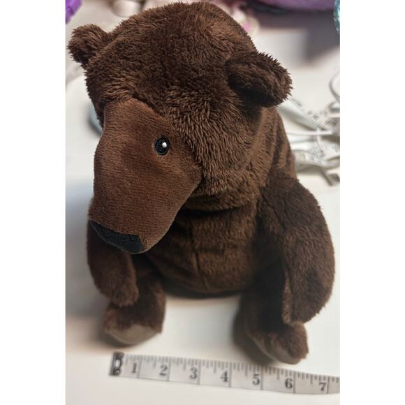 Kohls Grizzly Bear Plush Stuffed Animal Brown Cute Sitting Perfect Day Story - Picture 3 of 6
